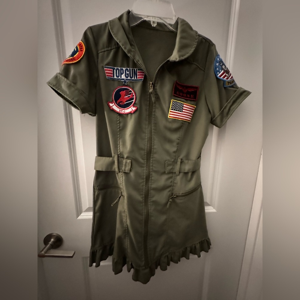 Top Gun Flight Dress Costume